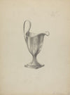 Silver Tea Set Creamer