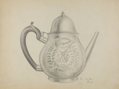 Silver Teapot