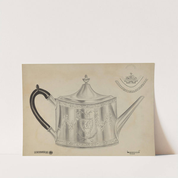 Silver Teapot by Clayton Braun