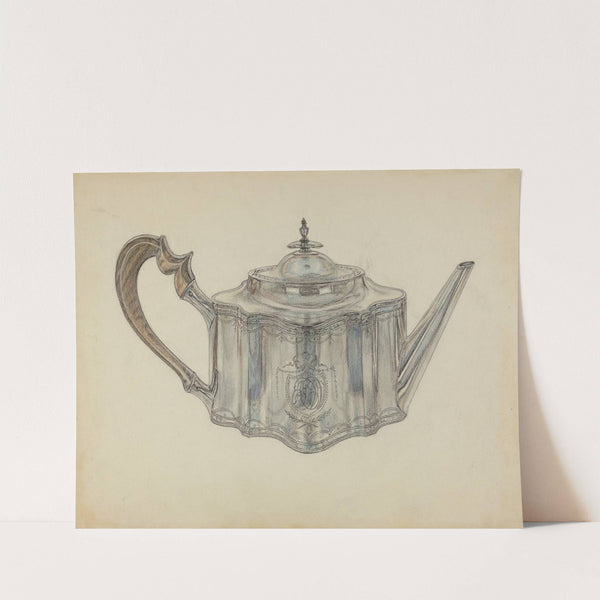 Silver Teapot by Frank Fumagalli