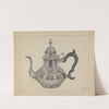 Silver Teapot by Giacinto Capelli