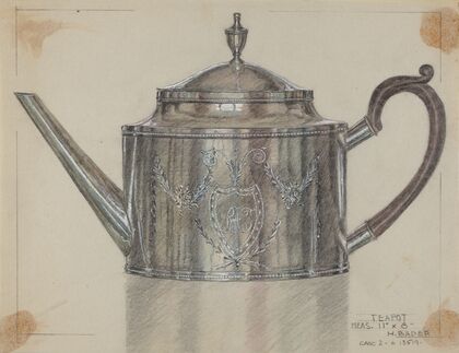 Silver Teapot