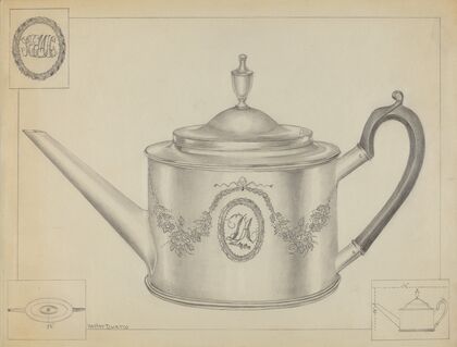 Silver Teapot (c. 1936)