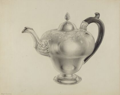 Silver Teapot