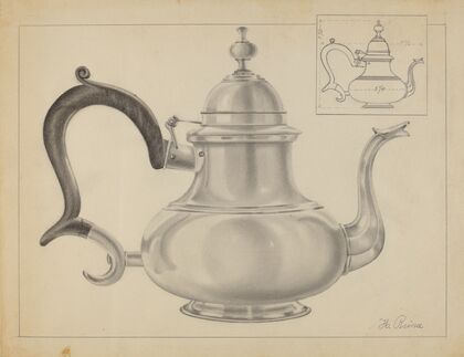 Silver Teapot