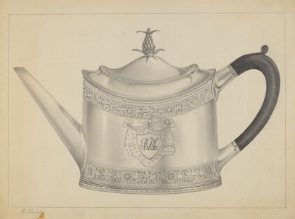 Silver Teapot (c. 1937)