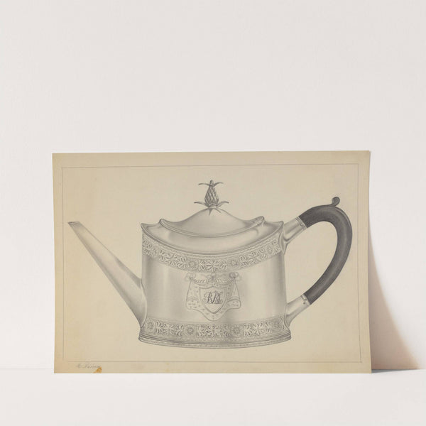 Silver Teapot (c. 1937) by Horace Reina