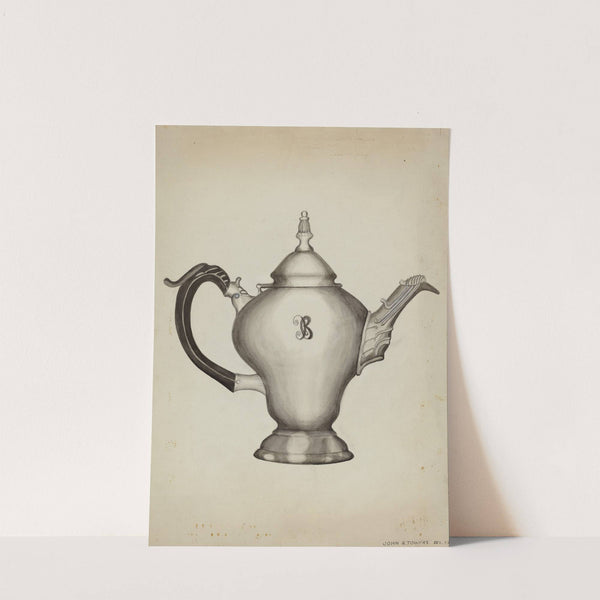Silver Teapot by John R. Towers
