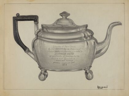 Silver Teapot