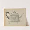 Silver Teapot and Tray by Isidore Steinberg