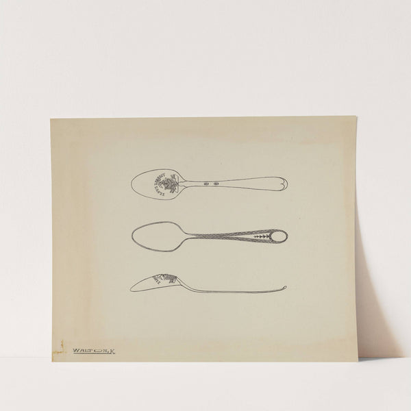 Silver Teaspoon by Kalamian Walton