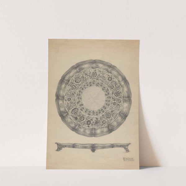 Silver Tray by Kalamian Walton