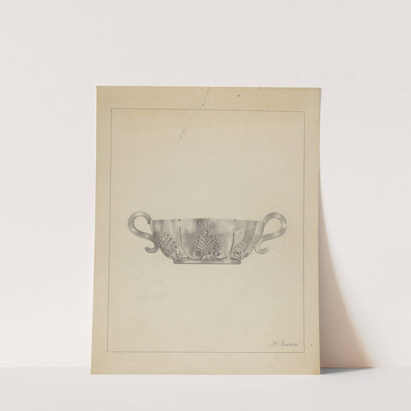 Silver Wine Taster by Horace Reina