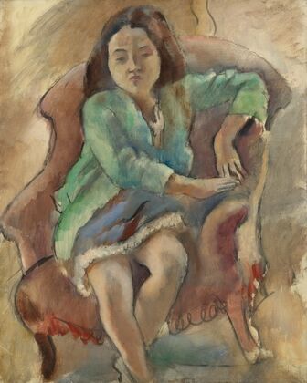 Simone D’alal (Jeune Fille Dans Une BergÃ¨re)