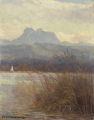 Simsee mit Heuberg