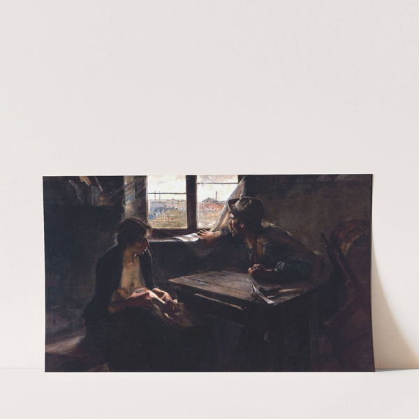 Sin pan y sin trabajo (from 1892 until 1893) by Ernesto de la Cárcova