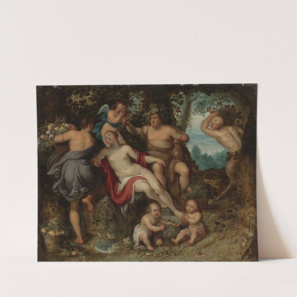 Sine Cerere Et Baccho Friget Venus by Pieter Van Avont