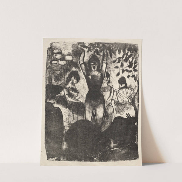 Singer at the Café-Concert (1888) by Emile Bernard