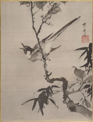 Singing Bird on a Branch (ca. 1887)