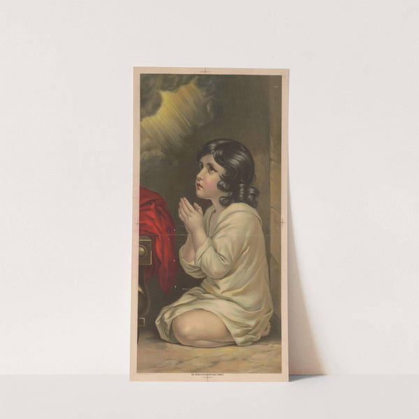 Sir Joshua Reynold’s child ‘Samuel’ (1902) by Gray Litho. Co