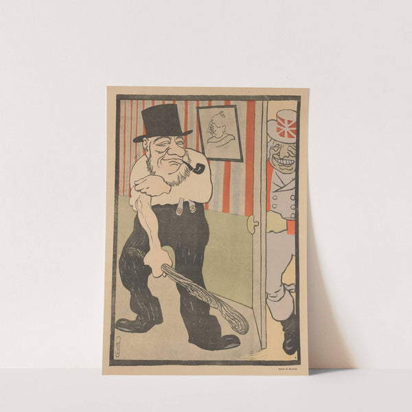 Sir Paul Kruger. (1900) by Auguste Roubille