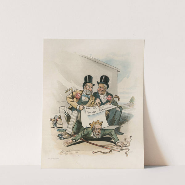 Sit on him! by Louis Dalrymple