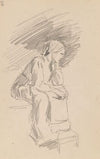 Sittende kvinne (1849)