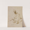 Sitting Arab by Domenico Morelli