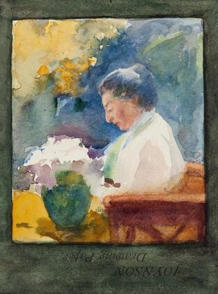 Sitting female Figure (Portrait of Mrs Bremen)