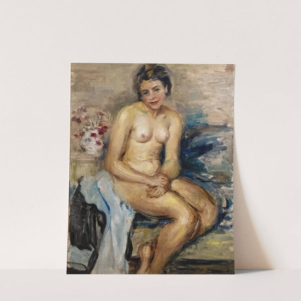 Sitting nude by Luce Boyals