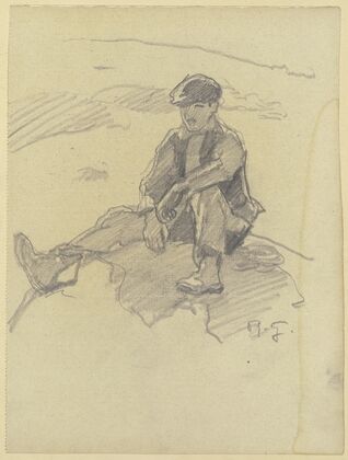 Sitting shepherd