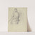Sitting woman by Otto Scholderer