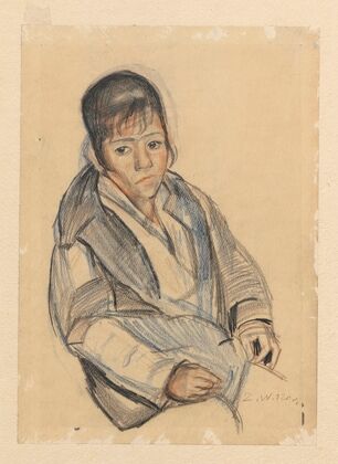 Sitting woman (1920)