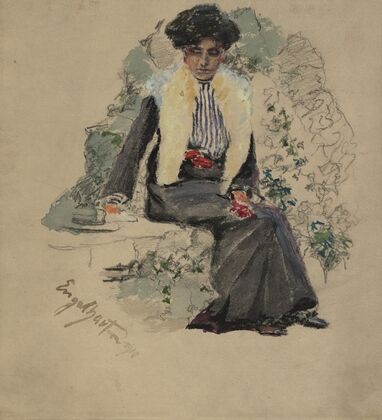 Sitting woman (1910)
