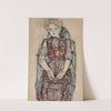 Sitzende Frau (1910) by Egon Schiele