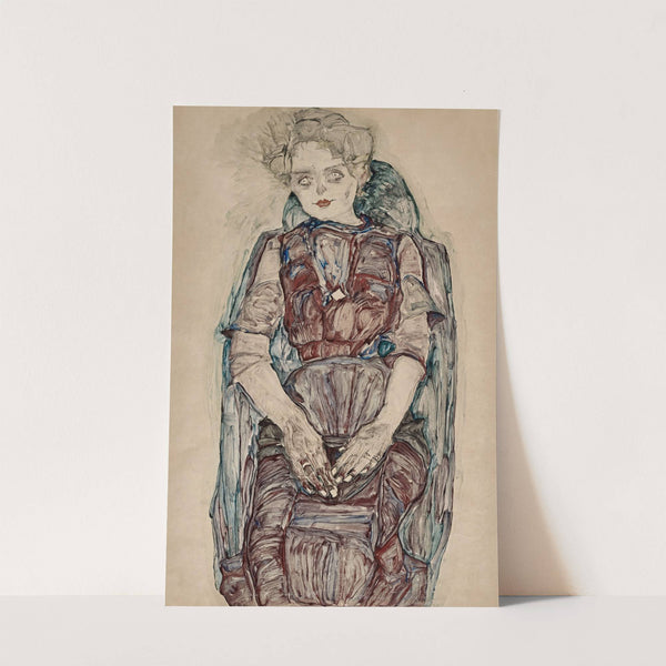 Sitzende Frau (1910) by Egon Schiele
