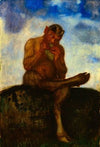 Sitzender Pan mit Flöte (1895)