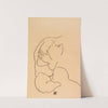 Sitzender weiblicher Torso (1918) by Egon Schiele