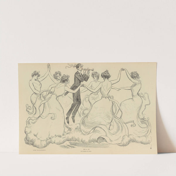 Six A.M. (1900-1905) by Charles Dana Gibson