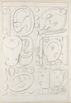 Six abstract designs