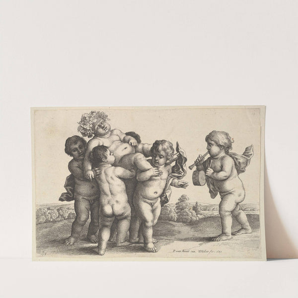 Six Boys (1647) by Wenceslaus Hollar