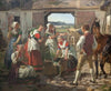 Sjællandske høstpiger ved en brønd (1850)