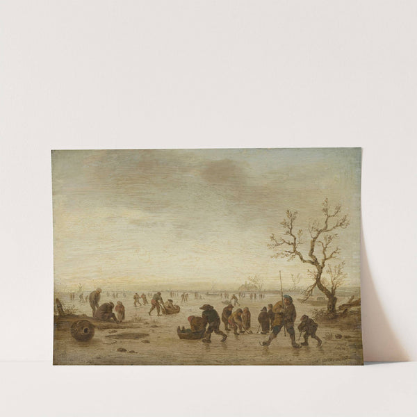 Skaters on the Ice by Isaac van Ostade