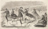 Skating on Jamaica Pond, near Boston (1859)