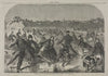 Skating on the Ladies’ Skating Pond in Central Park, New York (1860)