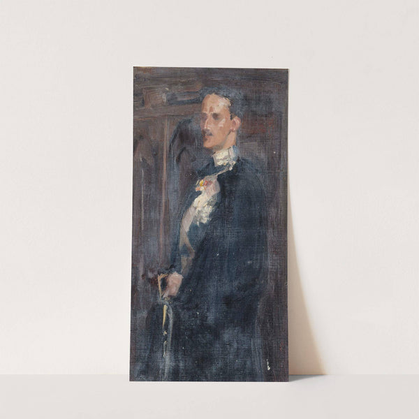 Skecth for the Portrait of Prince Carl (1890 - 1895) by Albert Edelfelt