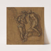 Sketch for a Baptism of Christ by Jacopo Palma il Giovane