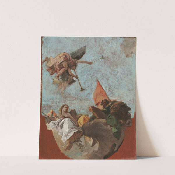Sketch for a Ceiling (1750s) by Giovanni Battista Tiepolo