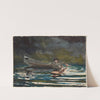 Sketch for &#039;Hound and Hunter&#039; by Winslow Homer
