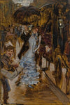 Sketch For La Damoiselle D’Honneur